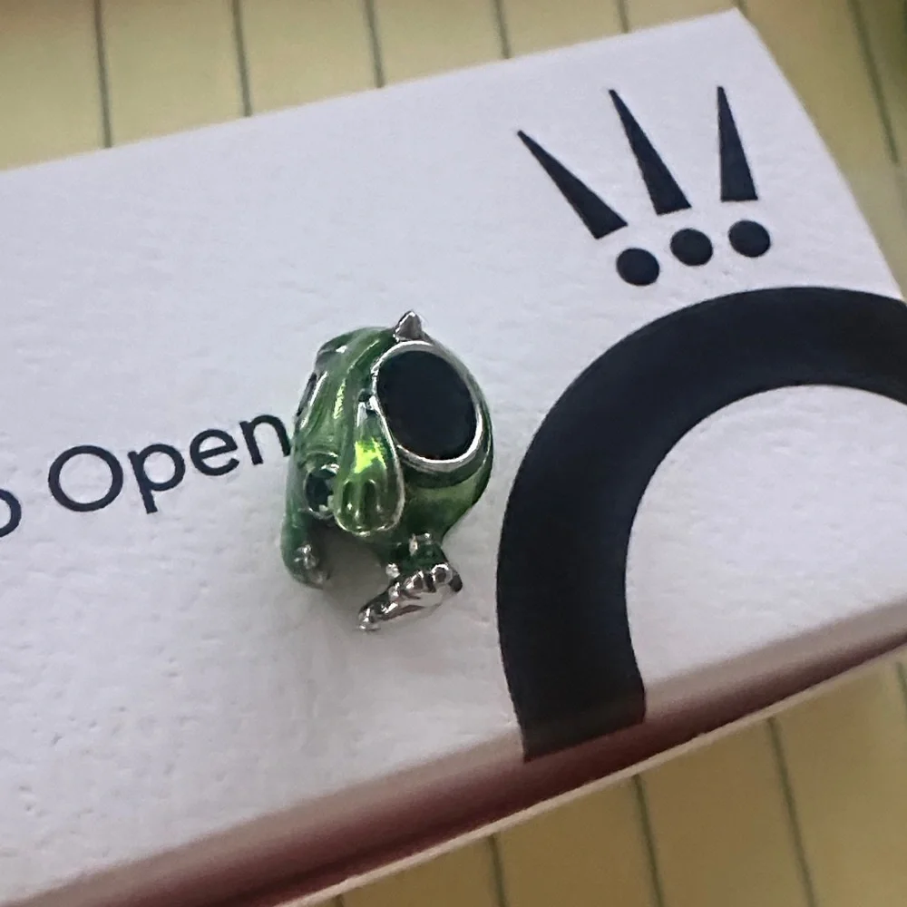 Pandora Green Monsters inc. Charm